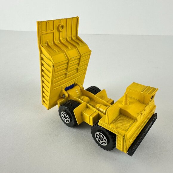 Vintage Matchbox Lesney Superfast Faun Dump Truck 1976 Yellow - Picture 4 of 9